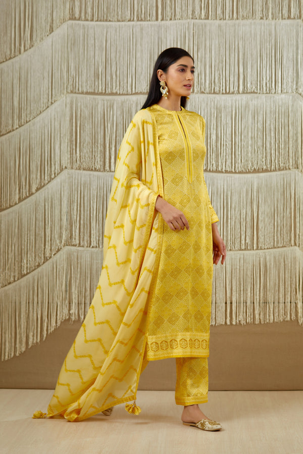 Yellow Kurta Set