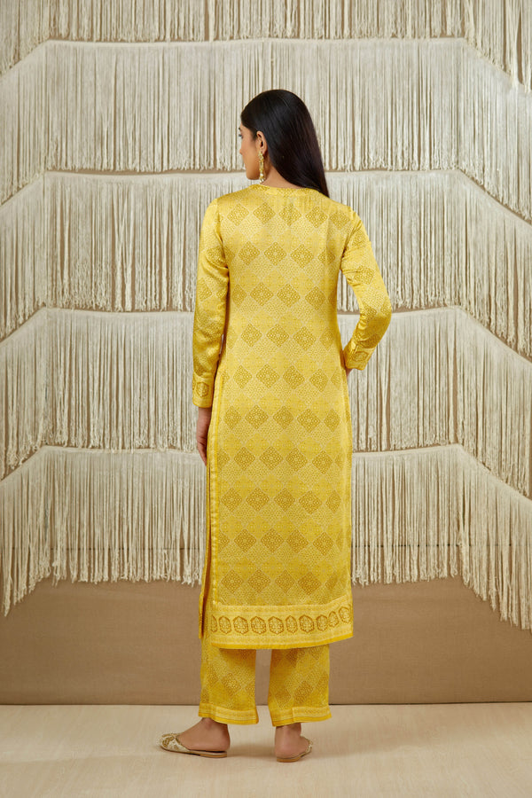 Yellow Kurta Set