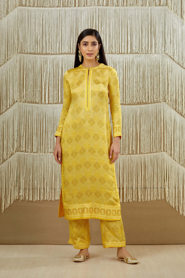 Yellow Kurta Set