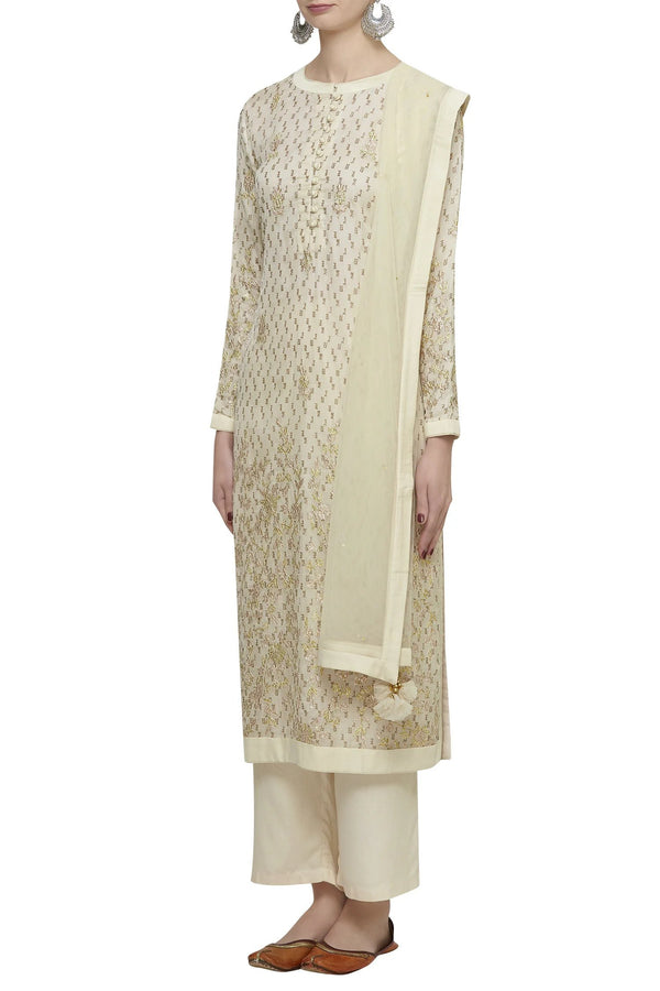 Ivory Kurta Set