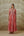 Orange Pink Anarkali set.