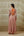 Pink Rust Anarkali set.