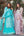 Sea Blue Kurta & Lehenga Set.