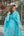 Sea Blue Kurta & Lehenga Set.