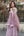 Mauve Purple Anarkali Set.