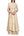 Beige silk, georgette and viscose thread work kurta with lehenga and dupatta