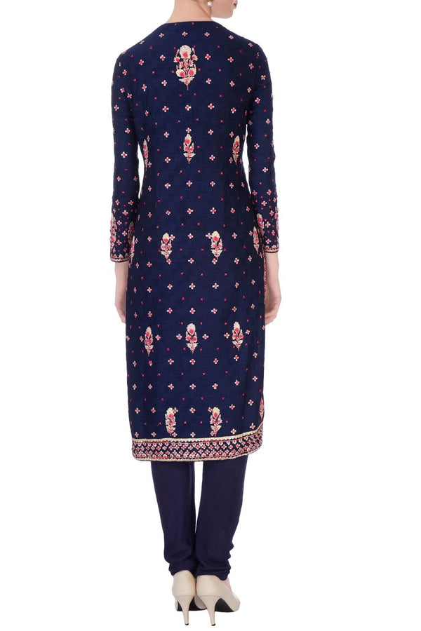 Navy blue  kurta set