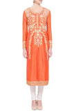 Orange Kurta.