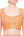 Yellow silk gota work lehenga with pink dupatta