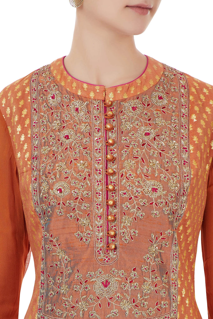 brocade Suits indian | Silk | Lehenga | Kurti design | Fabric | Dress |  Skirt | Blouse… | Kurti designs latest, Designer anarkali dresses, Party  wear indian dresses