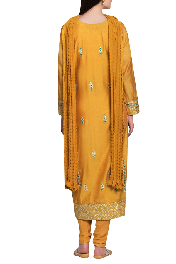 Mango Yellow Kurta Set.